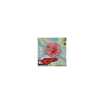 Sell Printed Cotton Sateen Fabric