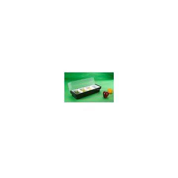 Condiment holder, condiment tray