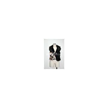 Faux fur vest, fake fur vest, artificial fur vest AR-5524