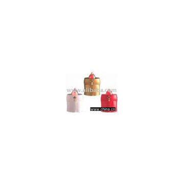 Electronic candle for battery