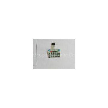 Waterproof Tactile Membrane Switch Embrossed Button Matrix Membrane Keypad