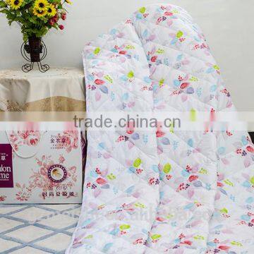 Hot sale Floral Summer Cotton Quilt/Polyester Duvet