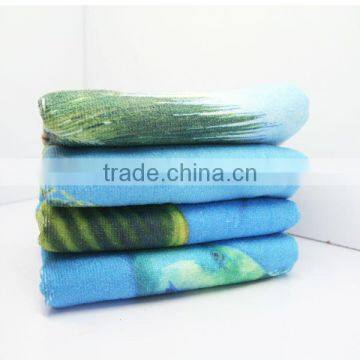 microfiber printed bath towel