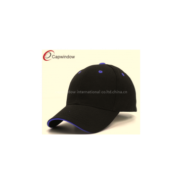 Popular Cotton Baseball Caps with Sandwich Visor , Leisure Baseball Cap