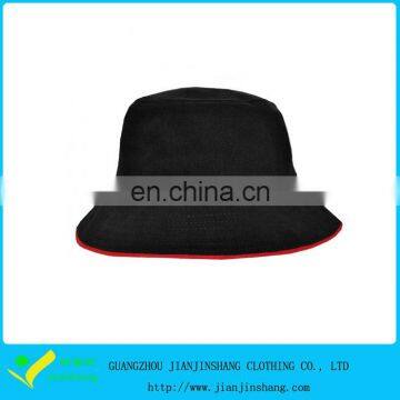 Eco Frinedly Cotton Contrast Trim Ladies Fashion Bucket Cap