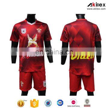 High quality team dri fit soccer uniform set