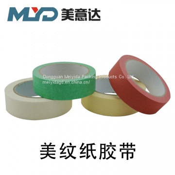 Adhesive Decorative Paper Auto Painting No Residue Paper Masking Tape