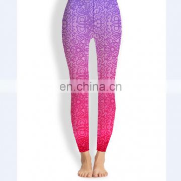 OEM Custom Fashion women fitness leggings wholesale yoga pants tights