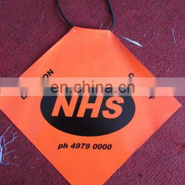 (TAIL FLAG )wholesale outdoor promotion orange safety flag for Australia market from wenzhou FLY