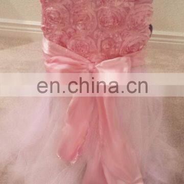 New Arrival Wedding Party Chair Cover Sash photo-2