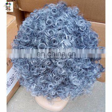 Adult Immortal Male Colonial Gray Silver Halloween Party Wigs HPC-0064 photo-3