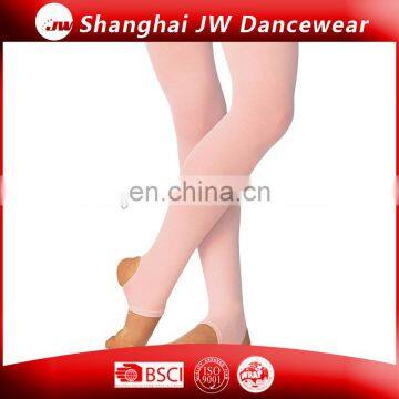 Wholesale ballet tights pink Stirrup Pantynose