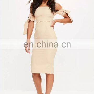 Thailand Off-shoulder Bodycon Latest Fashion Dress photo-2