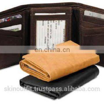 Handmade leather wallets for men