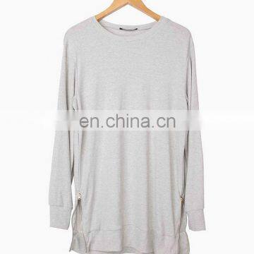 Manufacturer Men's Long Sleeve Zip Sweatshirts Pullover Jumper Tee Tops T-shirt photo-5