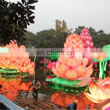 Silk Chinese Lantern for Celebrations and Festivals Named Harmonious photo-3