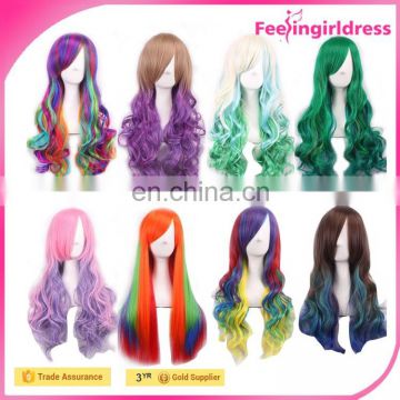 Japanese cosplay long body curve wigs for women