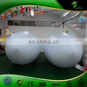 Outdoor Flying Inflatale Advertising Zeppelin Helium Balloon / 6m Giant Inflatable Airship