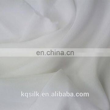 Plain Dyed/solid Color/greige/PFD Silk Rayon Blend Crepe de Chine/CDC Fabric photo-2