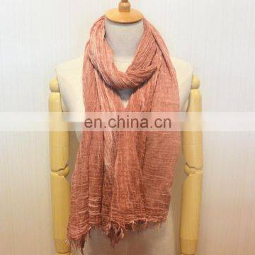 2016 Hotselling Cheap and Fine Plain Multi-color Viscose Long Scarves photo-2