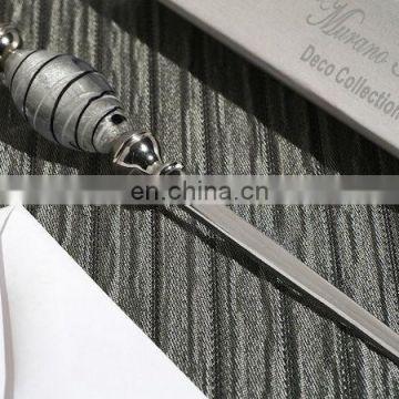 Art Deco Black and Silver Letter Opener Favors