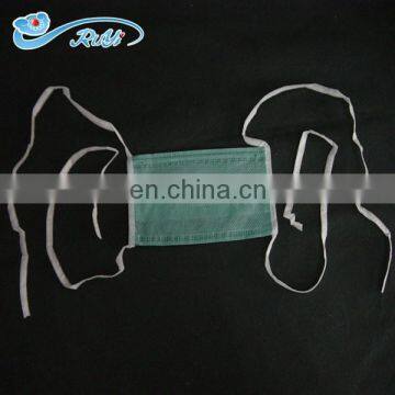 nonwoven face mask with tie