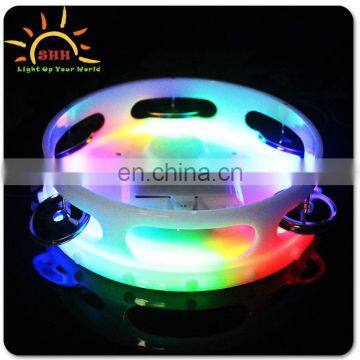 Flashing Glow Tambourines for Wholesale