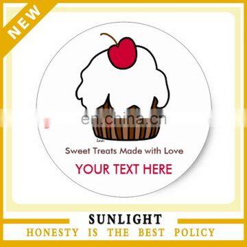 Cute as a Cupcake Gift Stickers Decorative Sticker packaging label