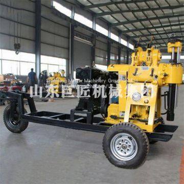 Diesel/electric Borehole Rotary Tractor Mounted Water Well Drilling Rig photo-3