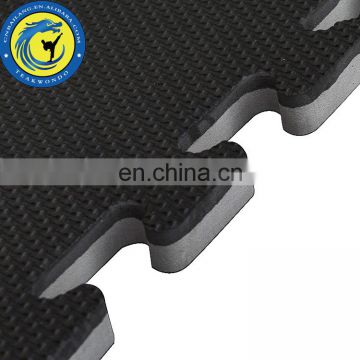 T Pattern Black Grey Color Eva Interlocking Karate Mat