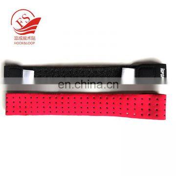 Comfortable red black watch straps dive watch bands custom