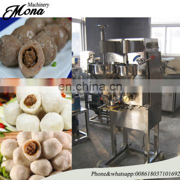 Stainless steel core meatball processing machine/fish meat ball making machine