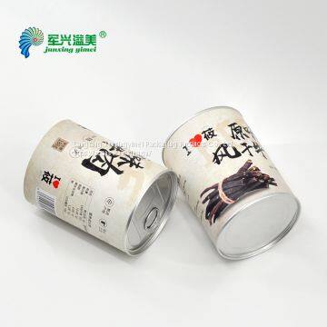 Recycled Kraft Cardboard Eco Friendly Candle Paper Tube Packaging Kraft Paper Tube photo-4