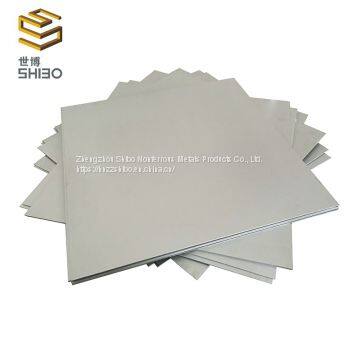 Hot sale low price of molybdenum plate more than 99.95% Mo plate sheet foils