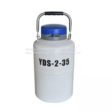 YDS-3/6 L Frozen Cryogenic Cylinder 10 Liter Dewar 2l Liquid Nitrogen Tank