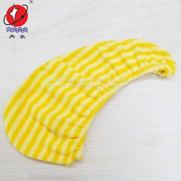 Microfiber Striped Hair Turban