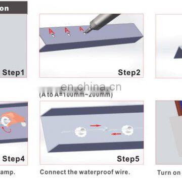 Waterproof IP65 RGB Programmable LED Amusement Lights by Controller photo-6