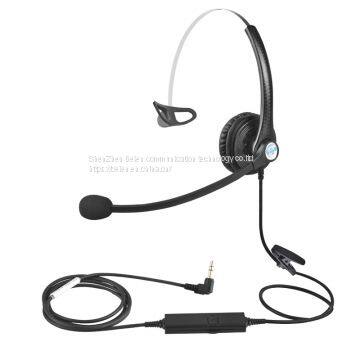 China Beien A16 PB telephone call center headset noise-cancelling headset customer service