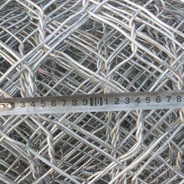 PVC Coated Hexagonal Gabion Mesh Woven Gabion Stone Cage photo-5