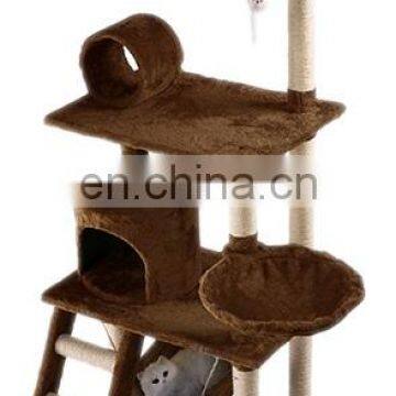 Wholesale Sisal Castle Modern Large Big Climbing Scratch Pet Scratcher Wood Condo Furniture Tower Cat Tree photo-3