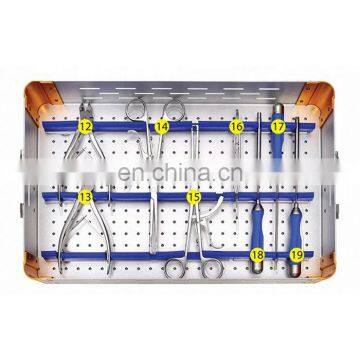 China Manufacture Spine Surgery Posterior Cervical Laminar Plate Instrument Set for Spinal Orthopedic Surgical Instruments photo-3