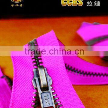 High Quality Y Teeth No.10 Fashion Jean Metal Zippers Series