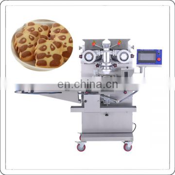 Professional panda biscuits maker filled cookies encrusting machine