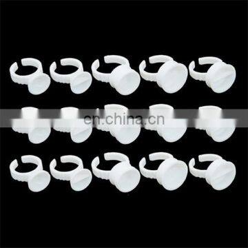 Disposable Eyelash Extension Glue Liquid Holder Rings For Tattoo