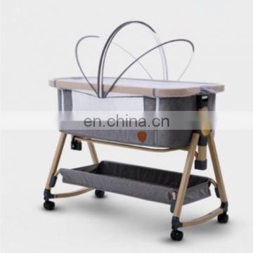 Multifunction baby crib portable bedside sleeper foldable lightweight bassinet