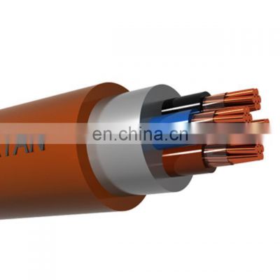 NYRY/YVZ2V 4x95mm2 0.6/1 kV PVC insulated, single core cables with copper conductor Wire Armoured Power Cable