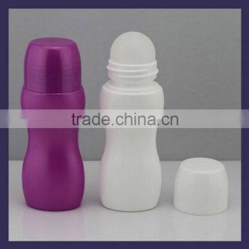 Plastic body roll on bottle