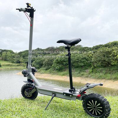 H-17 Fat Tires Dual-drive Off-Road Electric Scooter E Scooters Wholesale