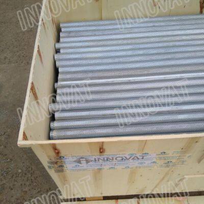 Decorative Perforated Stainless Steel Pipe /Tube With Straight Weld Seam