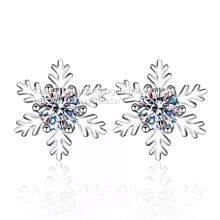 Real 2 Carat 8mm Round Moissanite Stud Earrings Women 925 Sterling Silver Sparkling Wedding Party Fine Jewelry